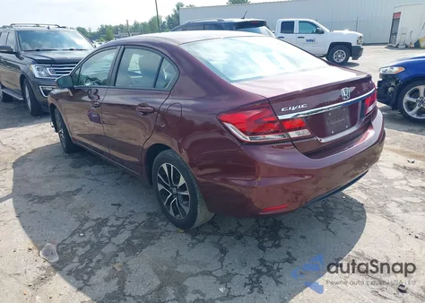 2015 Honda Civic Ex z USA, uszkodzony, nr VIN 2HGFB2F88FH554728